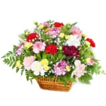Корзина с цветами Счастливая находка